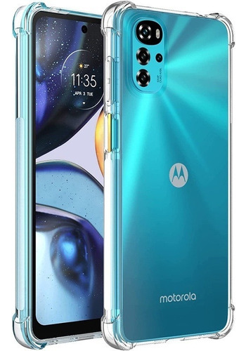 Funda Tpu Transparente Reforzada Para Motorola Linea Moto G