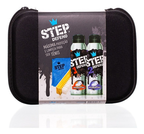 Kit Luxo Limpeza De Tênis E Impermeabilização - Step Defend