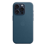 Funda Finewoven Magsafe Para iPhone 15 Pro - Azul Pacífico.