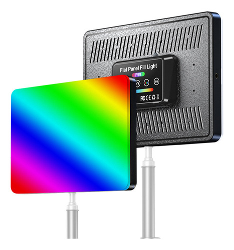 . Luz De Panel Led Rgb De 40 W, Luz De Video Para