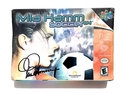 Jogo Lacrado Mia Hamm Soccer Nintendo 64.