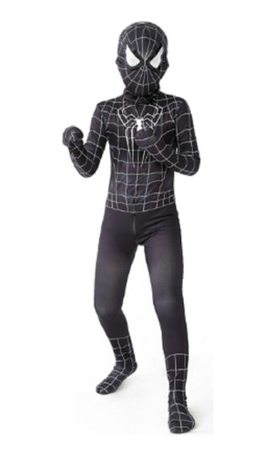 Fantasia Homem Aranha Infantil Luxo Completa Pronta Entrega