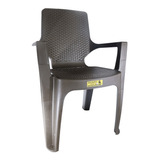 Silla Con Brazos Regina Colplast 799 -wengue