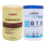 Kit Btx Organic Selagem + Hidratação Plancton Profissional