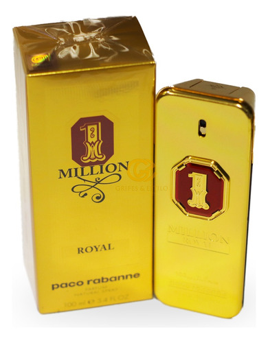 Perfume Importado Masculino One Million Royal Parfum 100ml | Paco Rabanne | 100% Original Lacrado Com Selo Adipec E Nota Fiscal Pronta Entrega