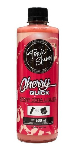 Toxic Shine Cherry Quick Brillo Final Líquido 600cc Allshine