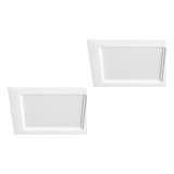 Par De Luminarios Led Plafón Empotrado 13w Blanco 40k Magg