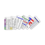 Conjunto De Tarjetas De Identificación Vertical Mini N...