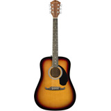 Guitarra Acústica Fender Fa-125 Dreadnought Sunburst + Funda