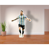 Figura Lionel Messi Tamaño Real Celebrando Argentina 