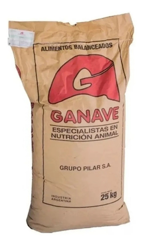 Ganave Comida 25 Kg Conejo Conejin Bolson Criadero Con Envio