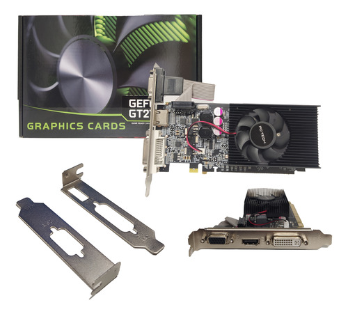 Placa De Vídeo Nvidia Pc-tech Geforce Series G210 1gb