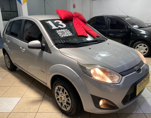 FORD FIESTA HATCH 2013 1.6 FLEX CLASS COMPLETO MANUAL PRATA 