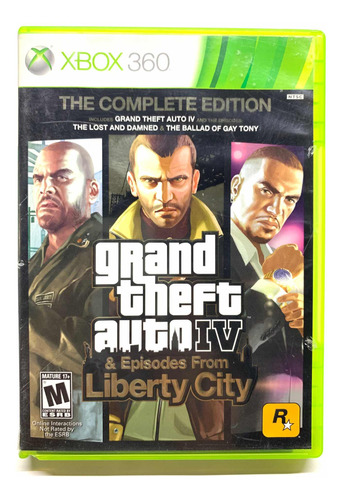 Gta Iv & Episodes From Liberty City Xbox 360