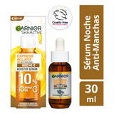 Serum Noche Express Aclara Vitamina C Garnier Para Todo Tipo De Piel De 30ml 30+ Años