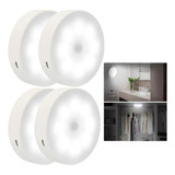 Aplique De Pared Luz Inalambrica Luz Pared Led Pack X4