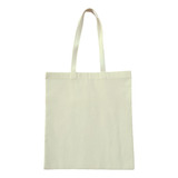 Pack Eco Bolsas De Algodón Reforzadas Totebag Lisas X 10