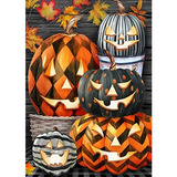 Kits De Pintura Diamantes De Calabaza De Halloween Adul...