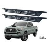 Estribos Negros Toyota Tacoma 2015-2023 Material Acero