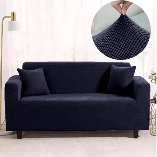 Cubre Sillon Sofa Adaptable Funda 2 Cuerpos Elasticada