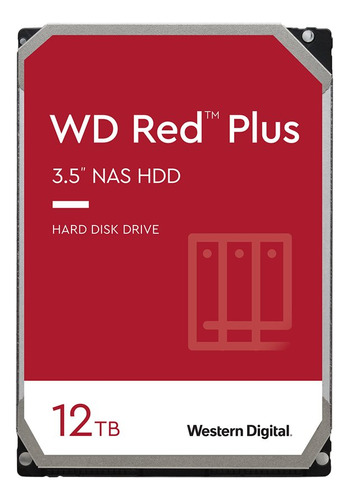 Disco Western Digital 12tb 3.5 Red Plus (ds)