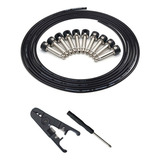 Conectores Sin Soldadura, Cable De Guitarra Diy, Pedal De Gu