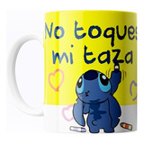 Taza De Café No Toques Mi Taza Stitch Disney 325ml