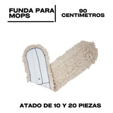 Funda Repuesto Americano Mops  090 Cm 20 Piezas