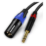 Smithok 1/4 A Xlr Cable, Cuarto De Pulgada (6.35 Mm) Trs A X