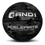 Balón And1 Xcelerate Camo Oscuro Basketball Negro