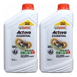 2 Litros Aceite Castrol Actevo Essential 4t 20w50 Mineral
