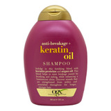 Ogx Keratin Oil Shampoo Cabello Quebradizo Keratina 385ml 3c