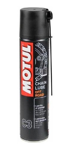 Lubricante De Cadena Spray Motul C3 Para Moto Original