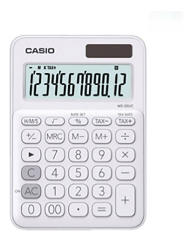 Calculadora Casio Ms-20uc-we Mesa Original
