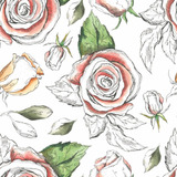 Vinil Decorativo  Botánico Floral 5 Tapiz Wallpaper Textura
