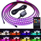 Auto Luces Rgb Led Bajo Del Cuerpo Impermeable 120* 90cm