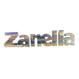 Insignia Alto Relieve Logo Zanella 14.5 X 3 Cm 