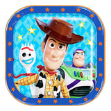 Toy Story 4 - Platos Cuadrados Artículo Fiesta Toy0h2