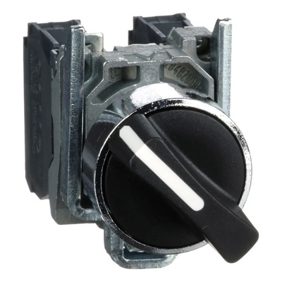 Interruptor metálico de 22 mm con mango corto xB4bd25 - Schneider | Envío gratis