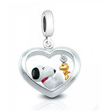 Charm O Dije De Snoopy En Plata 0.925