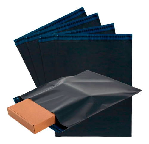 Envelope Segurança 35x50 Kit 200 Saco Plastico Correio Sedex