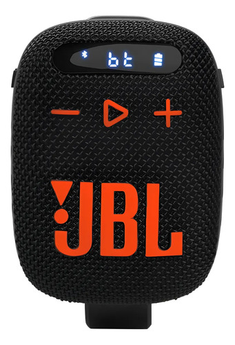 Altavoz De Manillar Bluetooth Jbl Wind 3 Fm Negro\u002Fnaranja | Meses sin interés