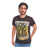 Playera Hombre Casual Negro 605-93