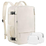 Mochila De Viaje Para Cabina 40 Litros (beige)