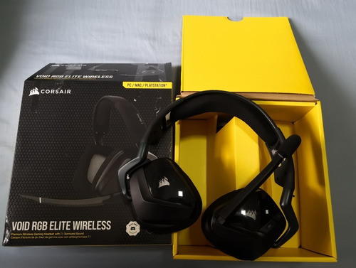 Headset Corsair Void Rgb Elite Wireless Preto