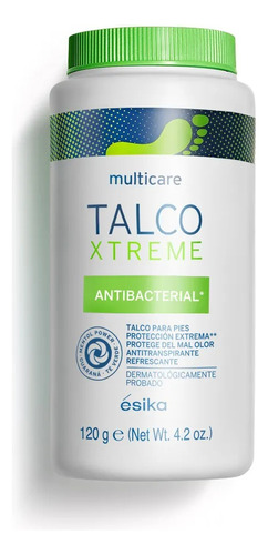 Multicare Talco Extreme Para Pies - 120 Gramos - Esika