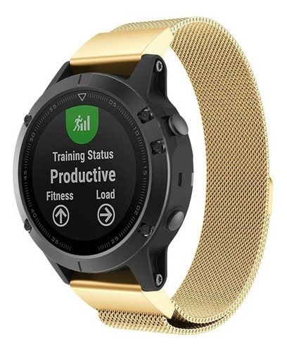 For Correa De Reloj De Metal Garmin Fenix 5s