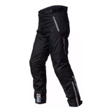 Jm Pantalon Moto Ls2 Chart Negro Cordura Abrigo Y Enganche