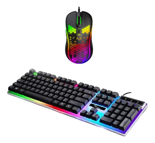 Kit Teclado Gamer Y Mouse R8 1619a-- Dexterslabtoys