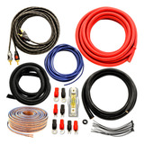 Car Audio - Kit Completo De Amplificador De Cable Flexible Y